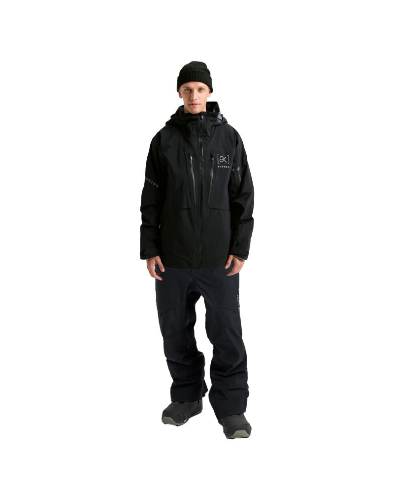 SET Geaca Snowboard BURTON - Men's - [ak] Hover GORE-TEX C-Knit 3L True Black L + Salopeta Snowboard BURTON - Men's - [ak] Freebird GORE-TEX C-Knit 3L True Black L